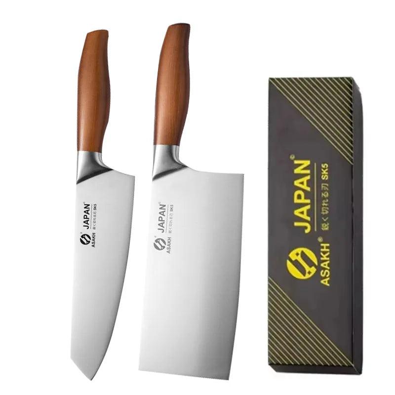 Facas Japonesas para Cozinha: Chef, Santoku, Cutelo e Filetagem