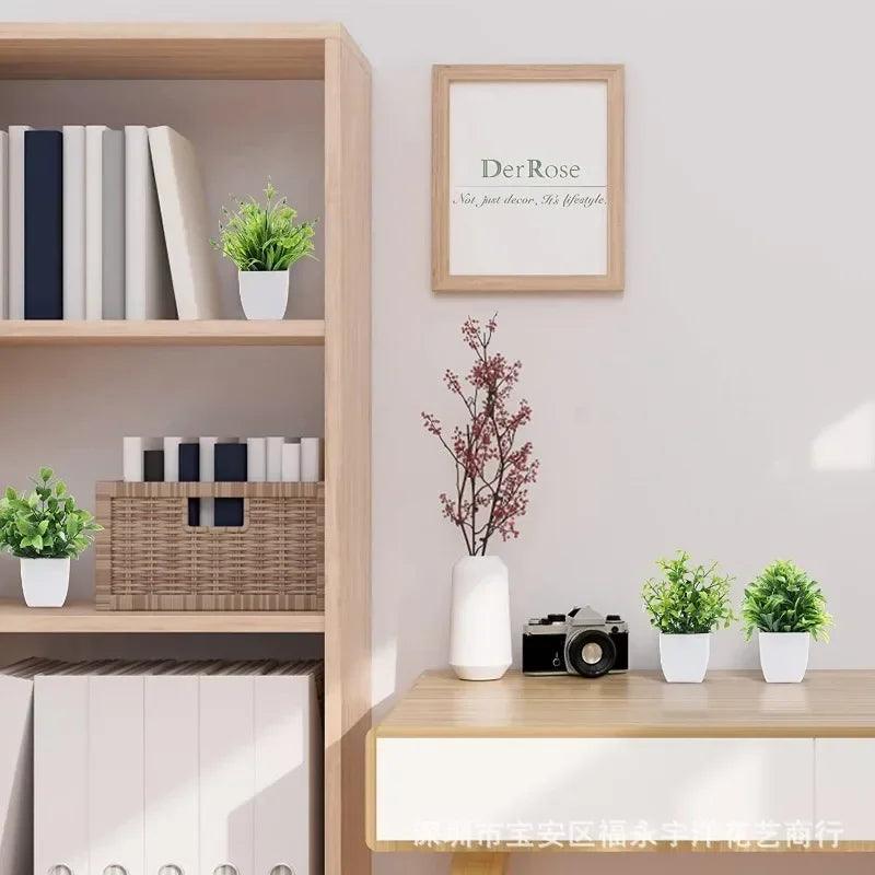 Mini Planta Artificial: Eucalipto para Decorar Seu Lar ou Jardim Traga o frescor da natureza para dentro ou para fora de casa!